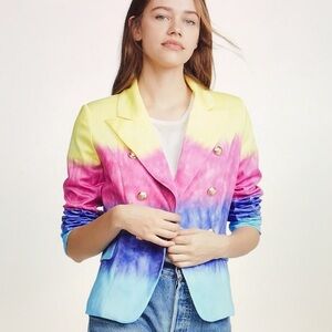 Lioness Tie Dye Blazer NWT
